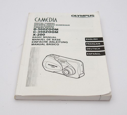 Camedia 560zoom c350zoom - d-560zoom/, c350zoom/